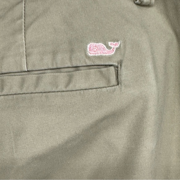 Women’s Vineyard Vines Size 14 Tan Cotton/Spandex Wide Leg Chino Pants - Picture 7 of 9